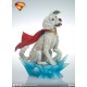 Estátuas Premium Format de Superman e Krypto