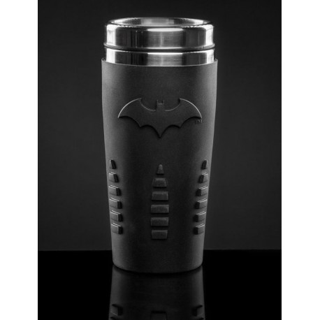 Termo y vaso de Viaje Batman caucho