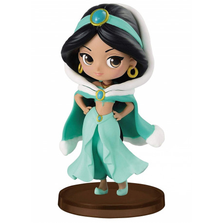 Figura Jasmin Banpresto Q Posket Disney petit bambina di 7 cm