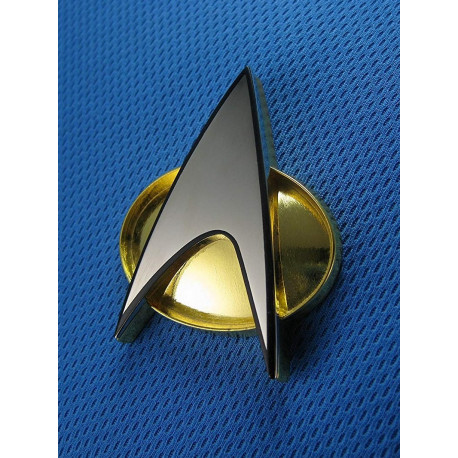 Replica 1:1Insignia de Comunicación de Star Trek