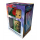 Pack Cadeau Groot Marvel Tasse + Porte-Clés + Sous-Verres