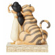 Figure Jasmin & Rajah Jim Shore Aladdin De Disney