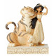 Figura Jasmine & Rajah Jim Shore Aladdin Disney