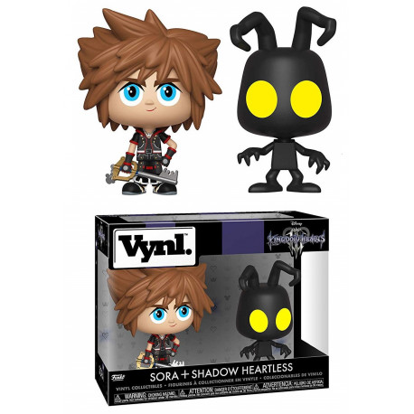 Set Figures Sora & Heartless Kingdom Hearts Funko VYNL