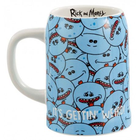 Chope de bière Rick et Morty M. Meeseeks