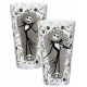 Pack de 2 vasos Jack & Bones Pesadilla Antes de Navidad