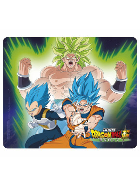 Alfombrilla de Ratón Dragon Ball Broly VS Goku & Vegeta