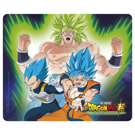 Alfombrilla de Ratón Dragon Ball Broly VS Goku & Vegeta