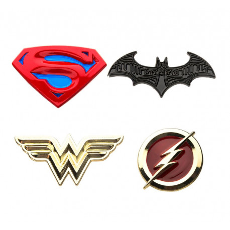 Pack de Pins Liga de la Justicia DC Comics