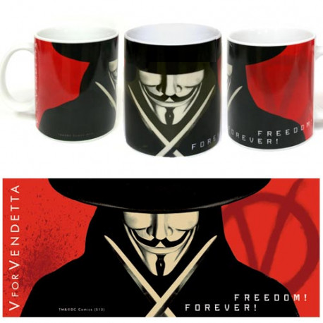 Taza Freedom V de Vendetta