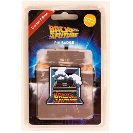 Chapa Regreso al Futuro Delorean