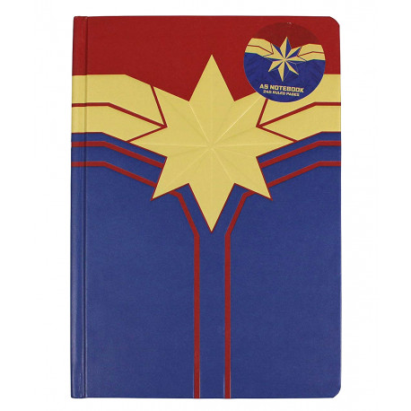 Libreta A5 Capitana Marvel