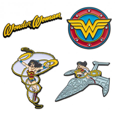 Pack de Pins Wonder Woman DC Comics