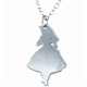 Pendentif en Acier Alice au pays des Merveilles de Disney