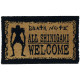 Coconut doormat with Death Note Shinigami design