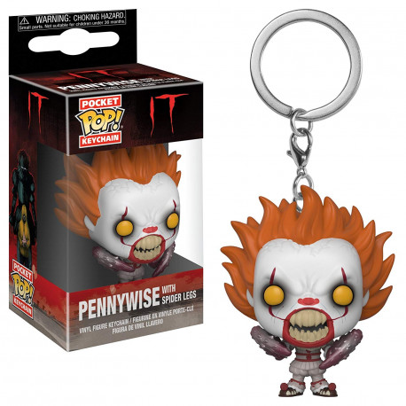 Keychain mini Funko Pop! Pennywise C'2017 Pattes D'Araignée