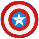 Toalla Redonda Capitán América Avengers