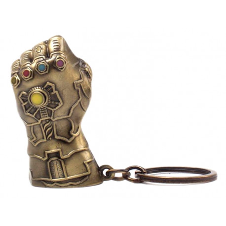 Portachiavi In Metallo Infinity Gauntlet Thanos Avengers Marvel