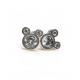 Ohrringe aus Silber und Circonitas Mickey Mouse Disney