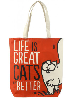 Sac en coton Simon's Cat Life