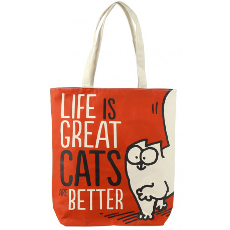 Sac en coton Simon's Cat Life