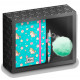 PINK/BLUE?Set Book + Pen + Keychain Unicorn OH MY POP