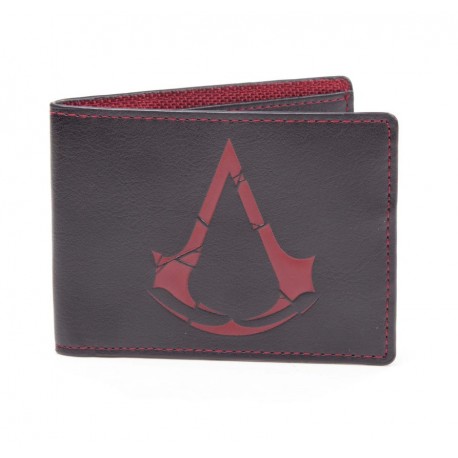Portefeuille Assassin's Rogue avec logo rouge