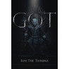 Affiche le Roi de la Nuit Trône de Fer a Game of Thrones