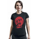 Camiseta feminina Deadpool com katana Marvel