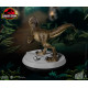 Minifigura Jurassic Park Velociraptor Iron Studios 13 cm