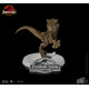 Minifigura Jurassic Park Velociraptor Iron Studios 13 cm