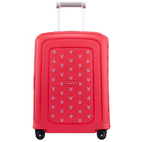 Valise cabine Mickey Rouge 55 cm Samsonite 4 roues