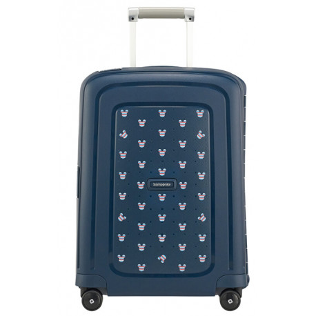 Maleta cabina Mickey Azul 55 cm Samsonite 4 ruedas