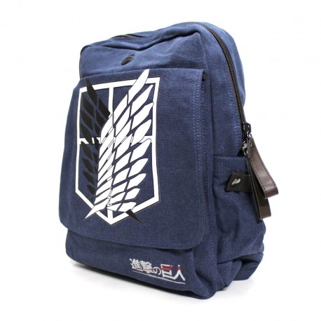 Ataque à mochila Titan Blue Backpack