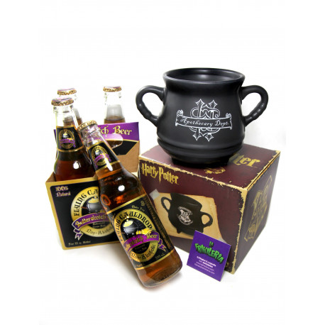 Pack Harry Potter 20 Aniversario con tazón y cerveza