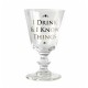 Copa I Drink And I Know Things Juego de Tronos