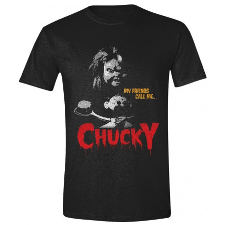 T-shirt Chucky Mes Amis m'Appellent Chucky