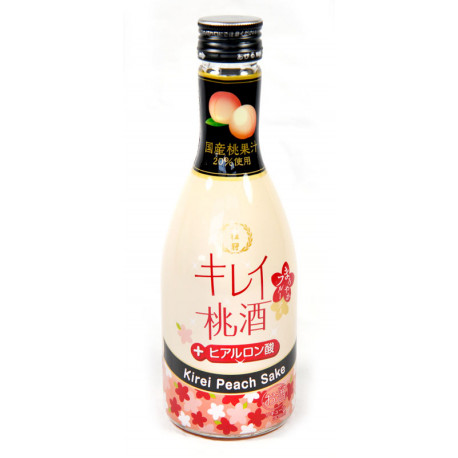 Peach liqueur + Hyaluronic Acid