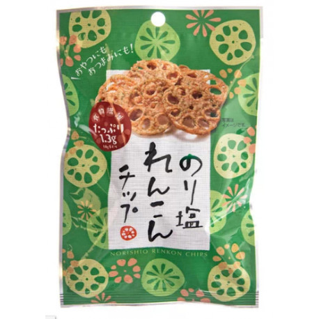 Nori Seaweeds and Salt Flavoured Lotus Root Crisps