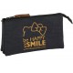 Conjunto mochila e estojo Hello Kitty preto
