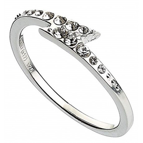Ring Swarovski & sterling Silver Lightning bolt Harry Potter