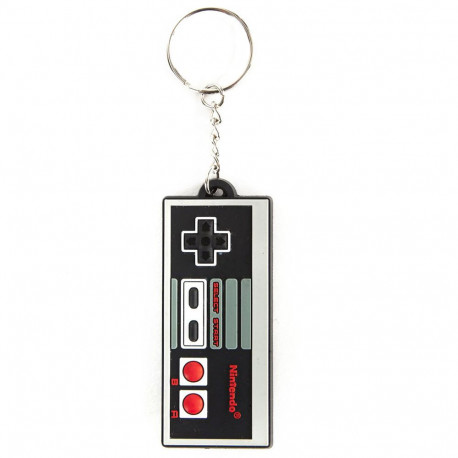 Porte-clés en Caoutchouc de Contrôle à distance de la NES de Nintendo