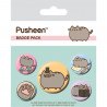 Pacote de crachás da Pusheen Fancy