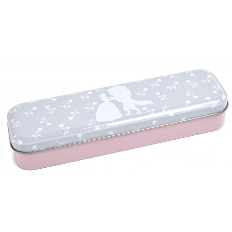 Estuche Metálico La Bella y la Bestia Disney