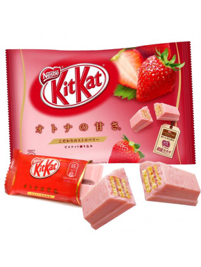 Kit-Kat Strawberry Flavor Snack In Japanese