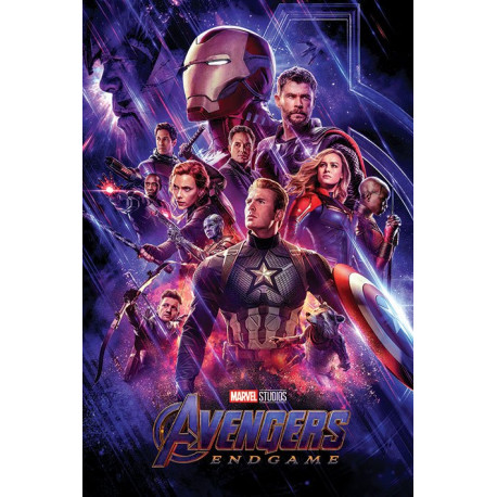 Poster di Avengers Finale di partita Marvel 61 x 91 cm