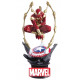 Figura Diorama Iron Spiderman Marvel 16 cm