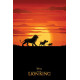 Affiche Le Roi Lion vive 91 x 61 cm