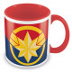 Taza Capitana Marvel Logo