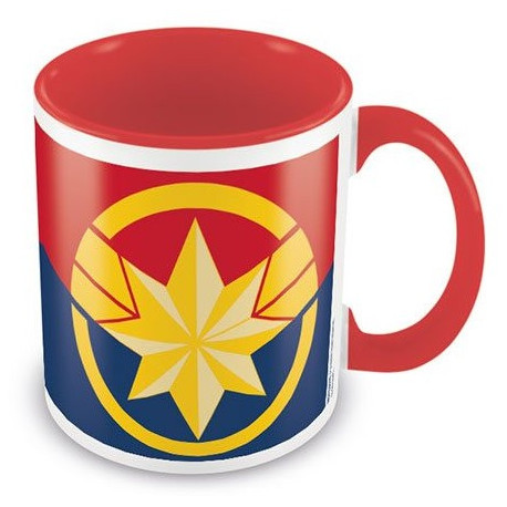 Coupe Captain Marvel Logo